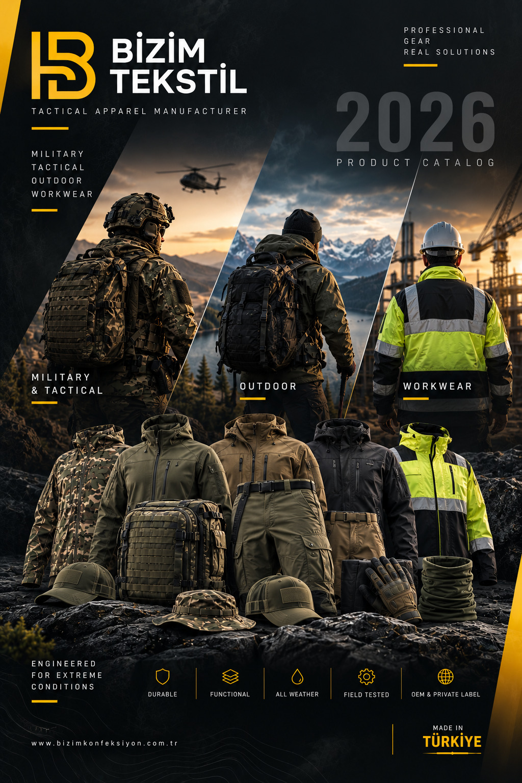 Bizim Tekstil catalogue cover